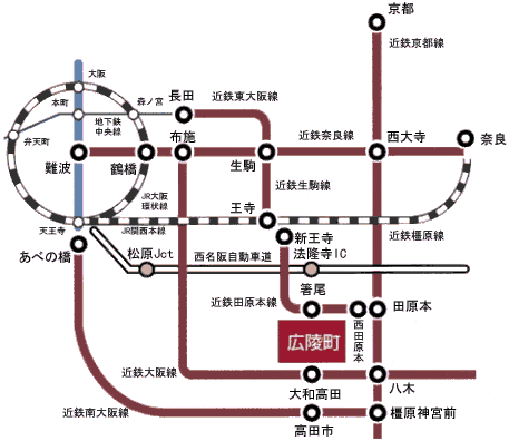 交通案内図