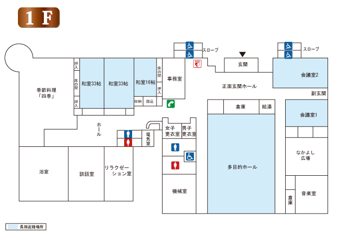 1階の平面図