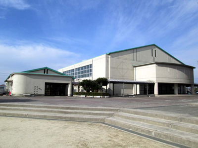 避難所　広陵中学校の外観写真
