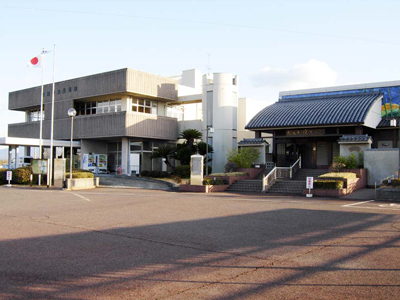 避難所　広陵中央公民館の外観写真