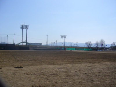 一時避難所　広陵運動公園の写真
