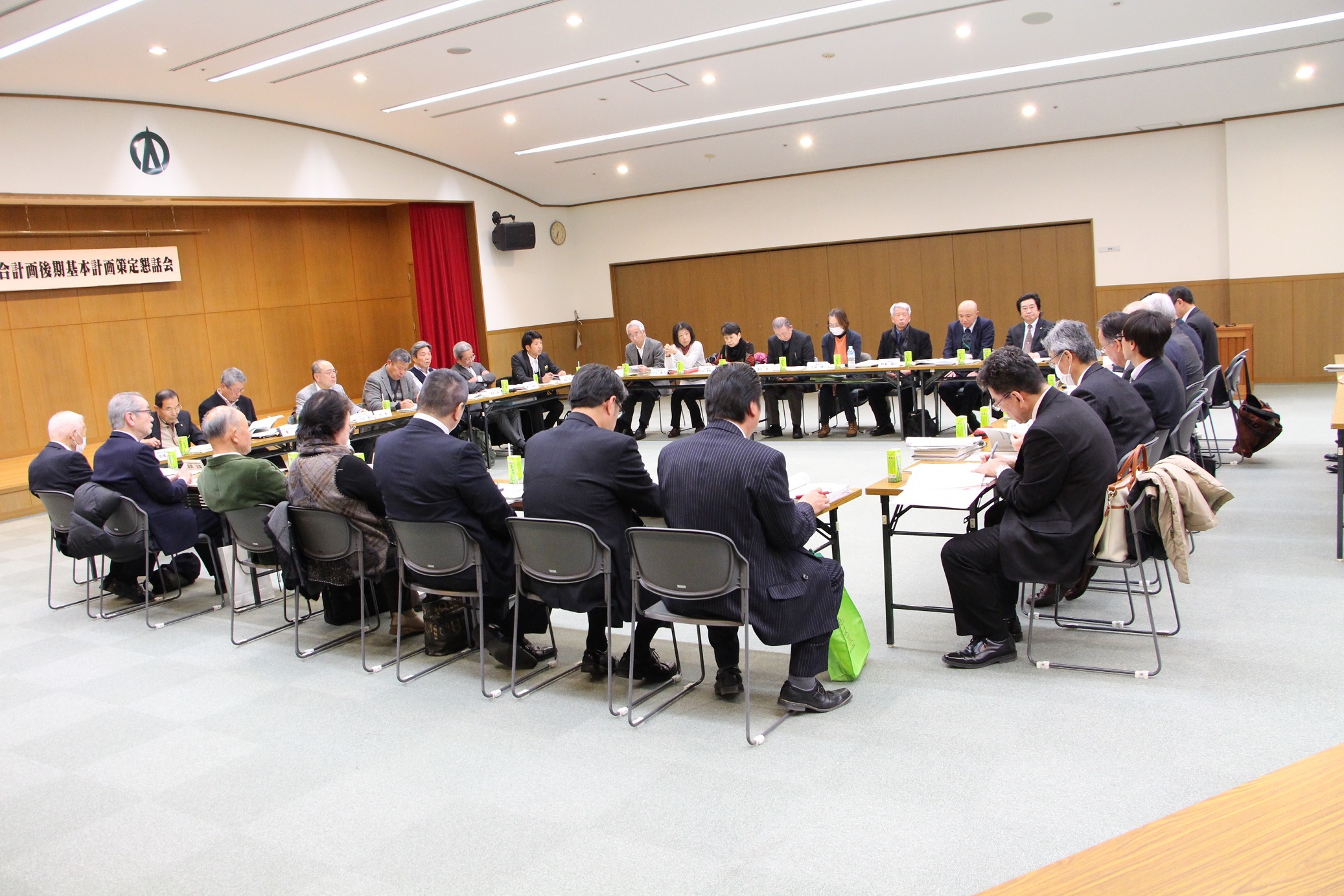 第4次広陵町総合計画後期基本計画策定懇話会（第4回）の様子