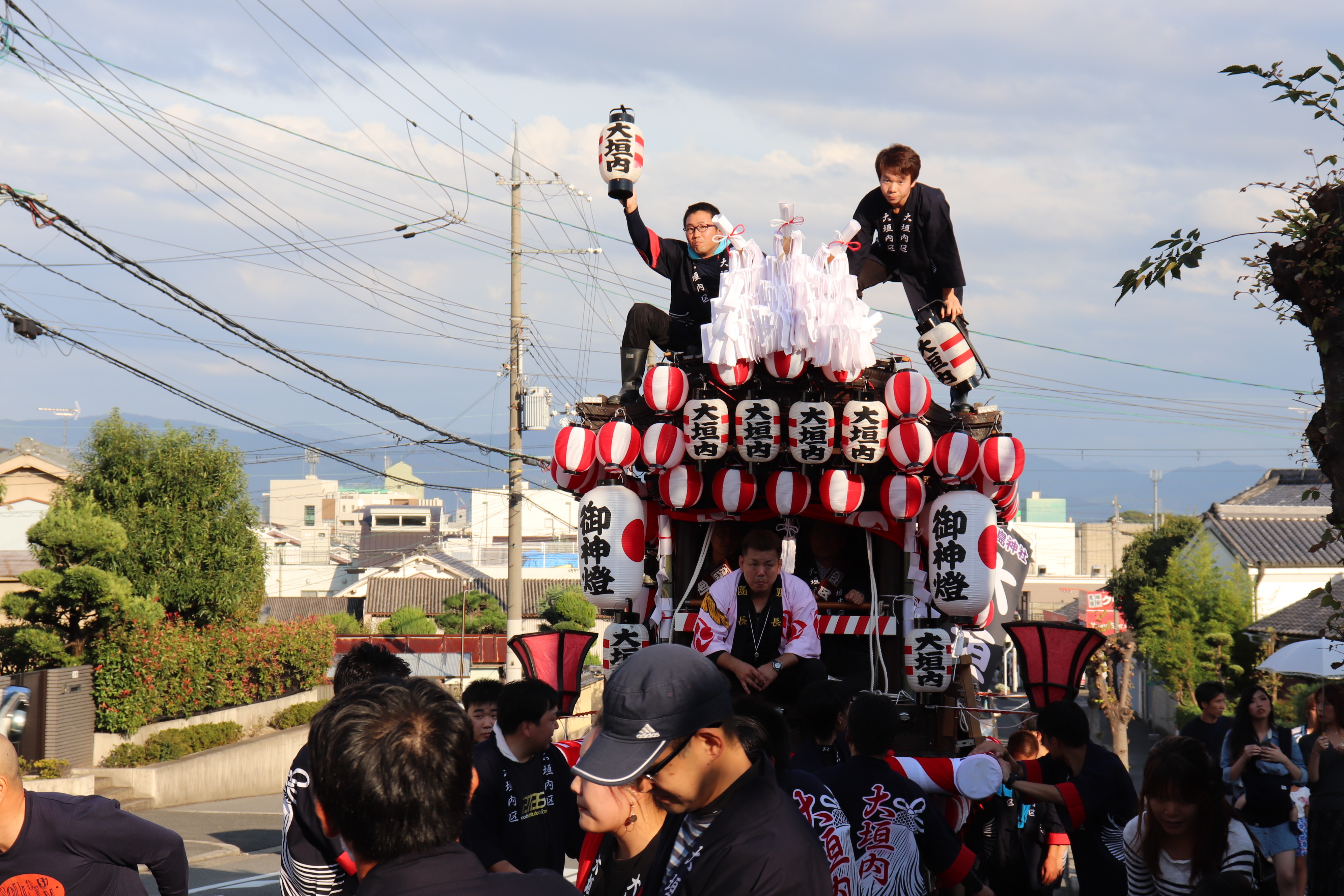 大垣内山車