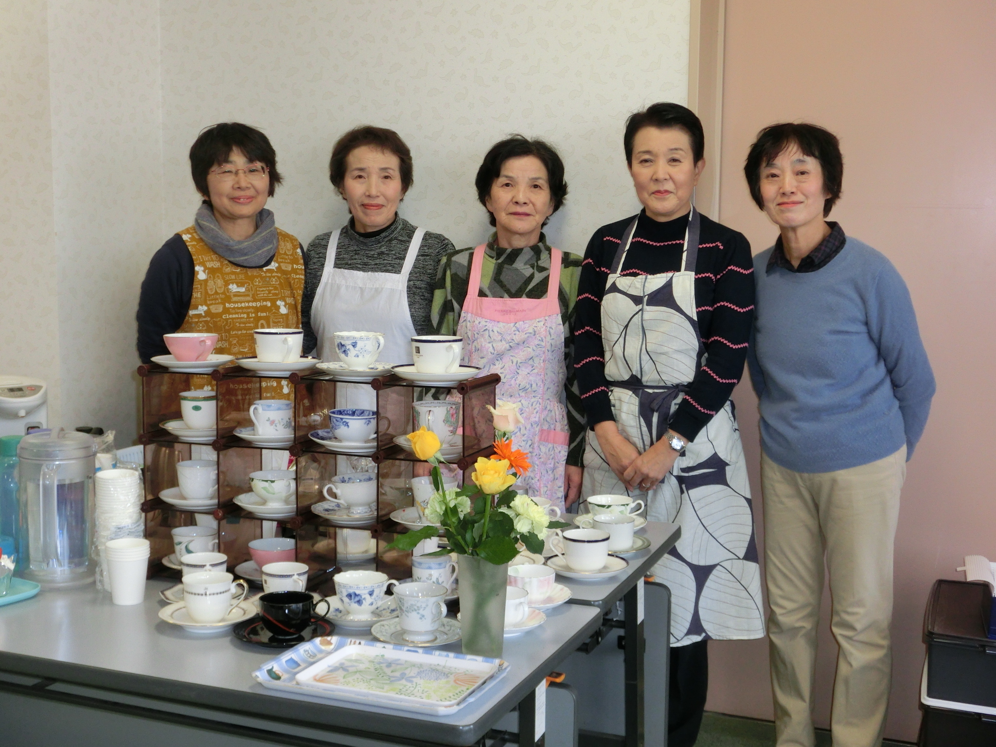コミュニティカフェ「バーバラ珈琲」の方々の写真