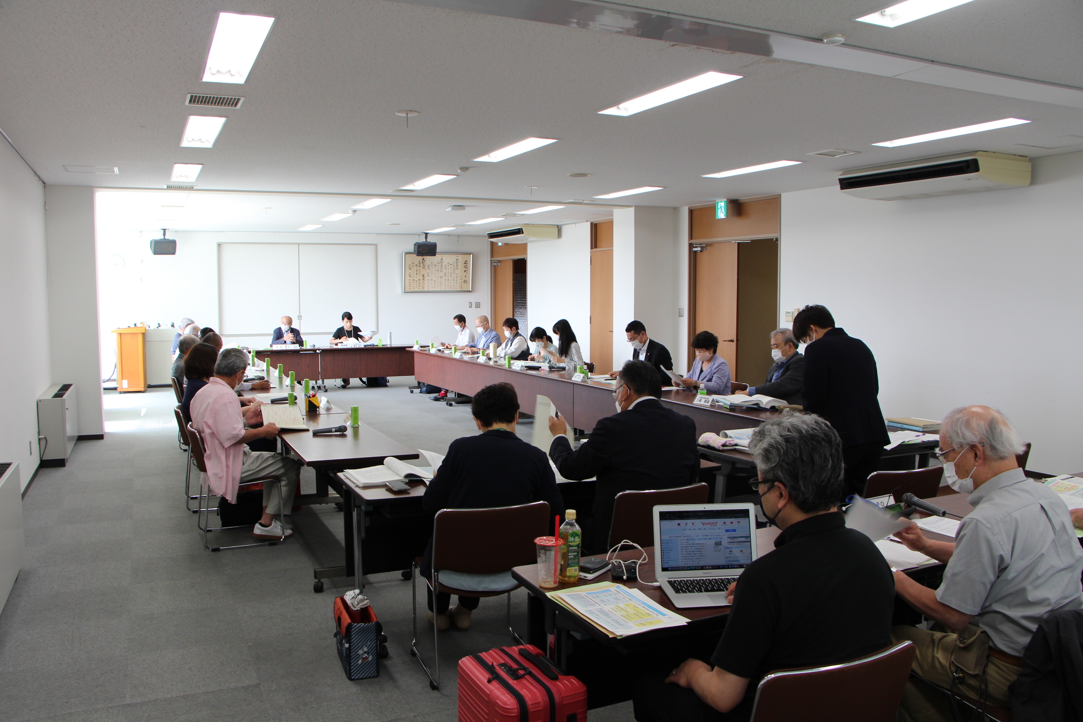 会議の様子の写真
