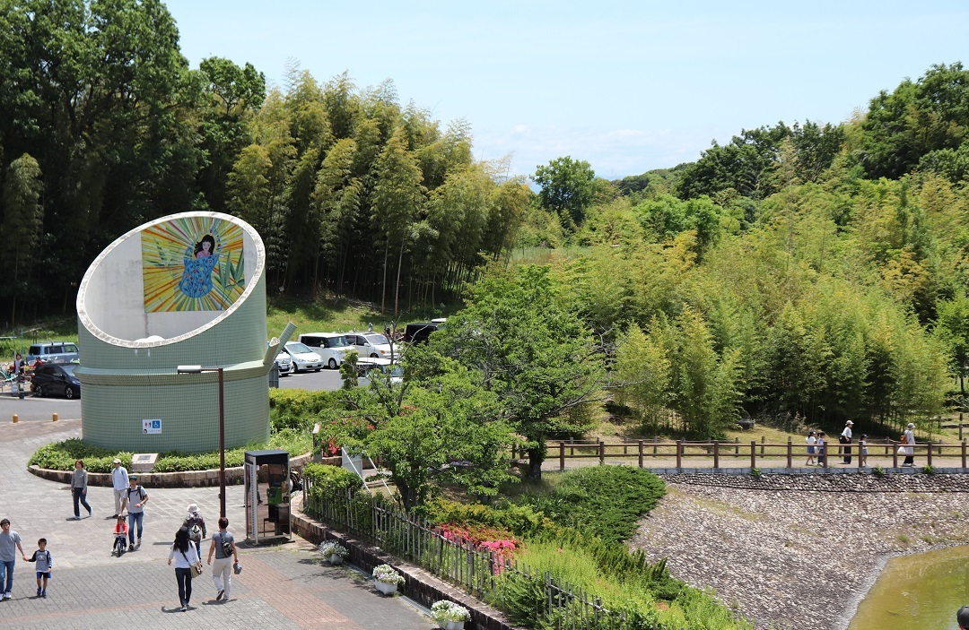 竹取公園エントランス広場
