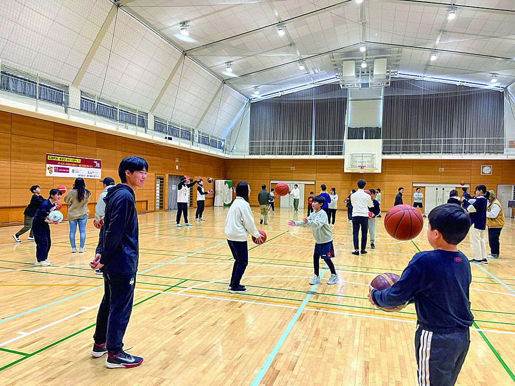 親子バスケットボール教室