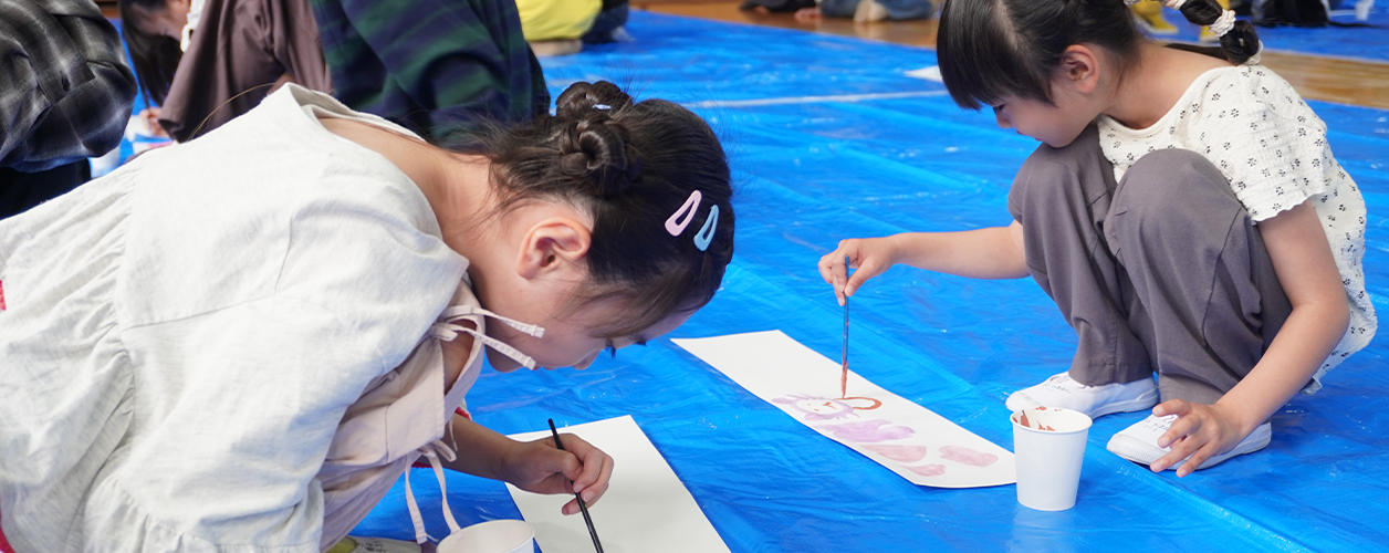 歩道橋アートイベント